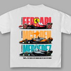 Teams of speed cars - t-shirt designs