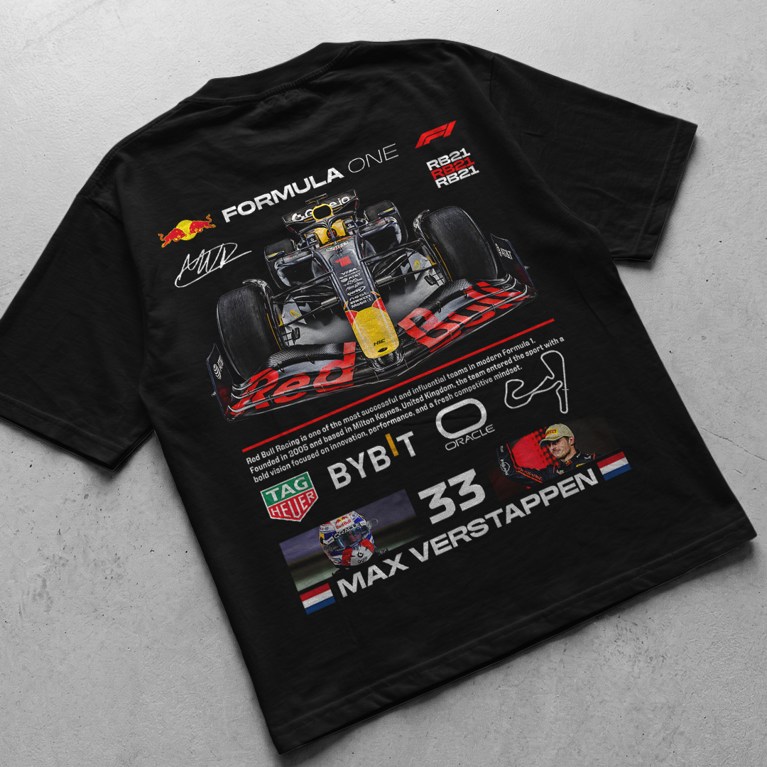 Red Bull Pattern T RB21 Red Bull Racing t-shirt design - Pardell