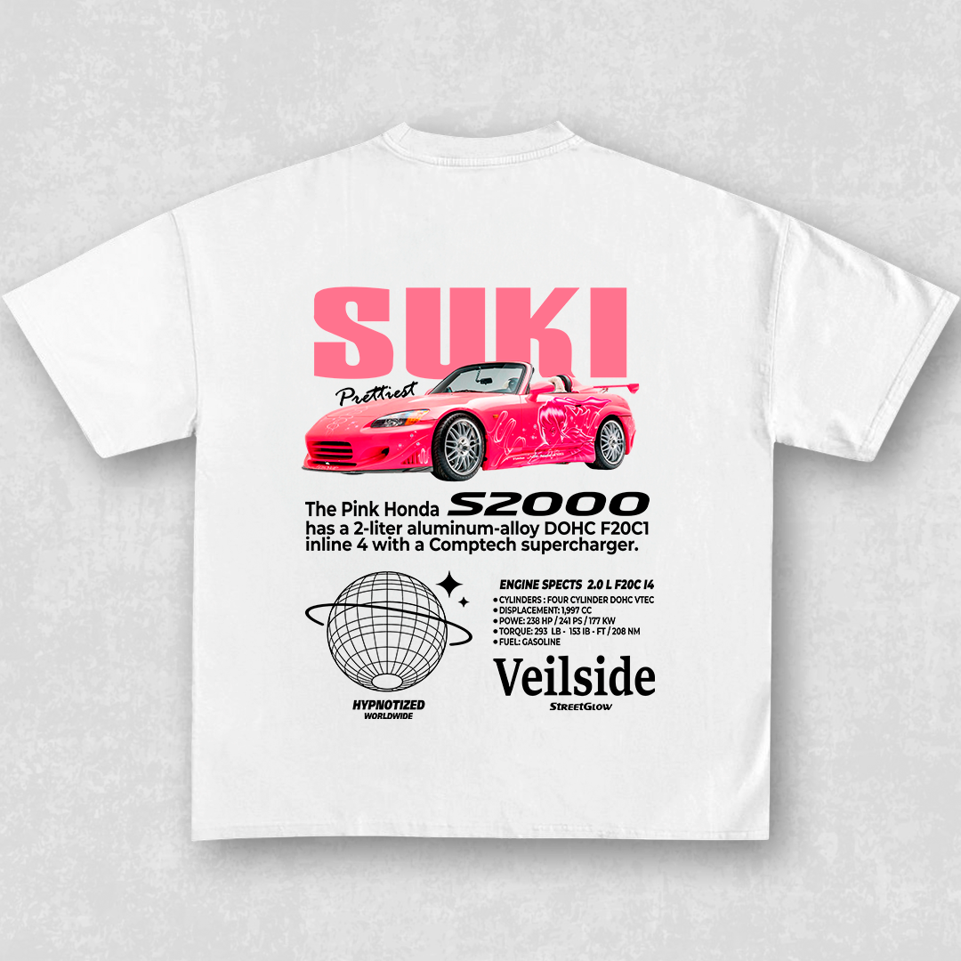 Plantilla Honda Suki S2000 t-shirt design