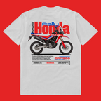 Template design Honda CRF300 t-shirt design