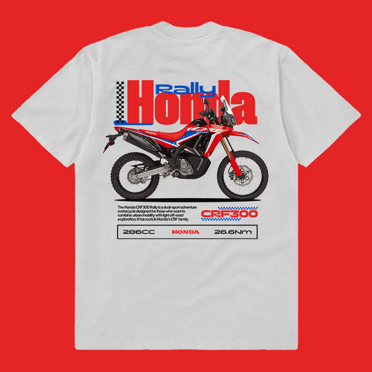 Template design Honda CRF300 t-shirt design
