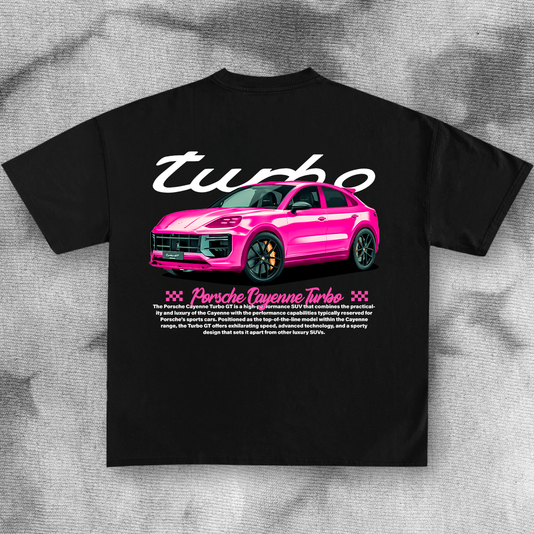 Porsche Cayenne Turbo s - t-shirt design