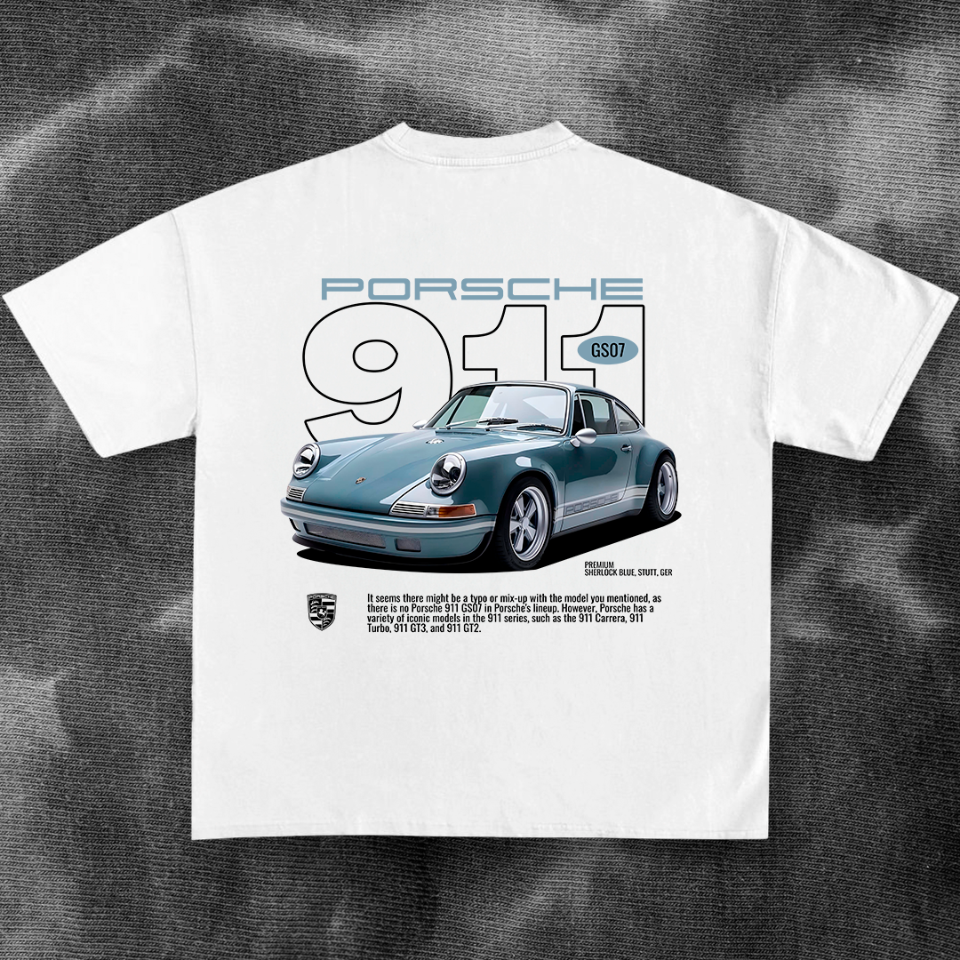 Car Design P0rsche GS07 - t-shirt design for printing