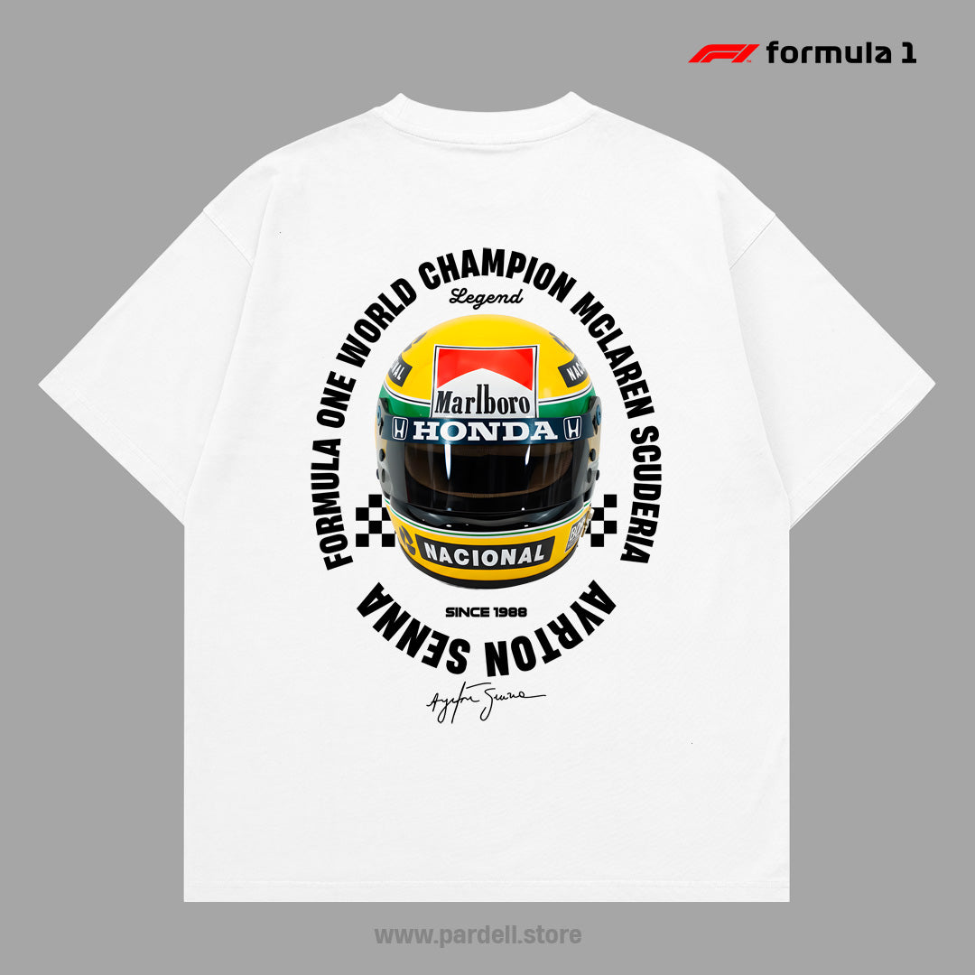 Ayrton Senna 1988 - t-shirt design