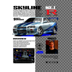 Street racing vibes T-shirt artwork – printable