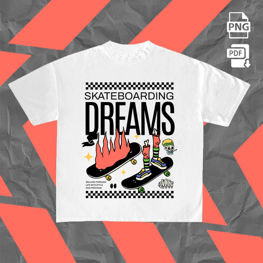 Skateboarding Dreams / Design