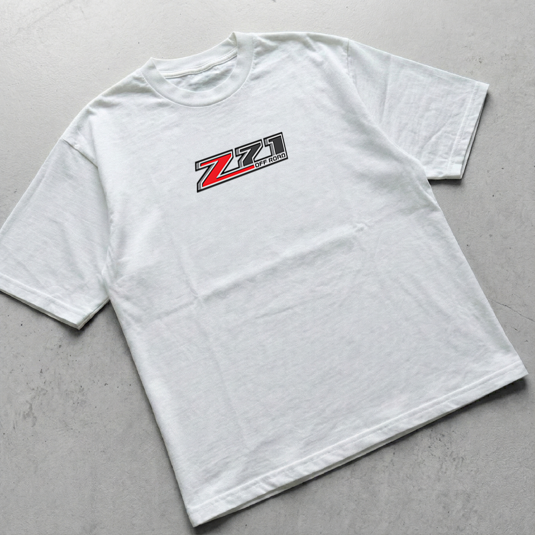 Car t-shirt design Chevrolet Silverado Trail Boss Z71