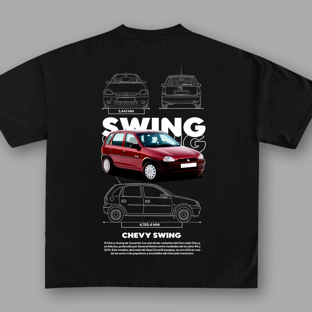 Chevy swing template design blueprint