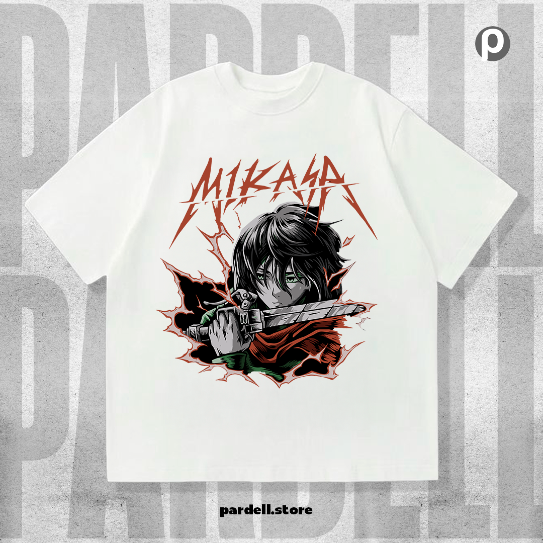 Mikasa anime - digital file svg - png