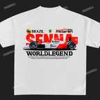Ayrton Senna World Legend t-shirt design download