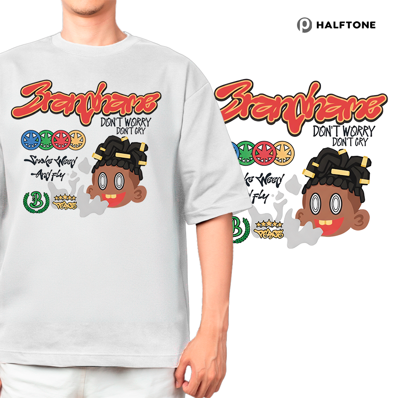 Trapper style t-shirt design