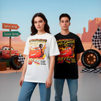 Digital design illustration McQueen t-shirt design cars