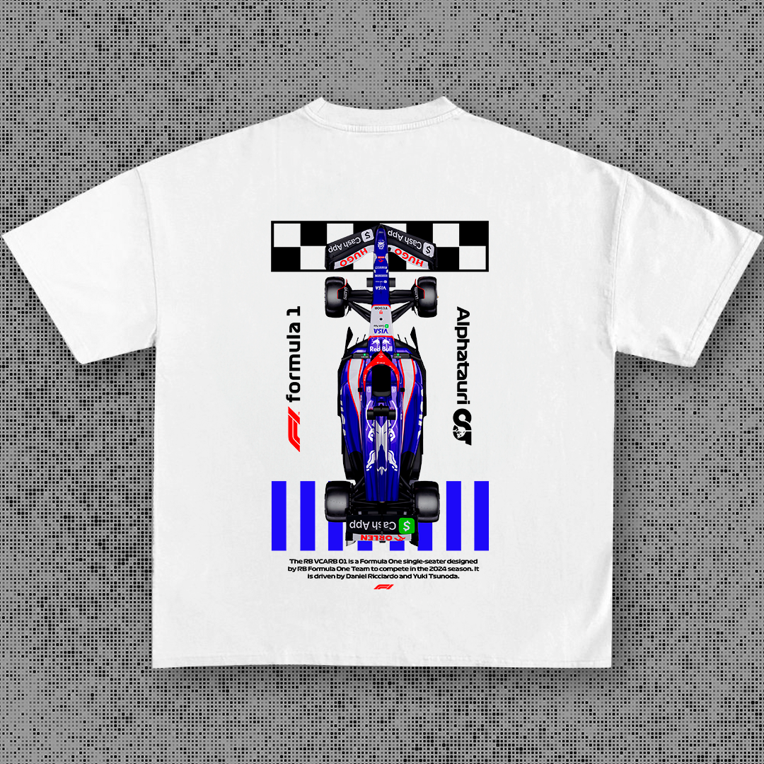 RB Formula 1 Car 2024 - t-shirt design