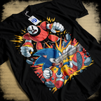 Digital illustration T-shirt design – Japanese pop culture inspired