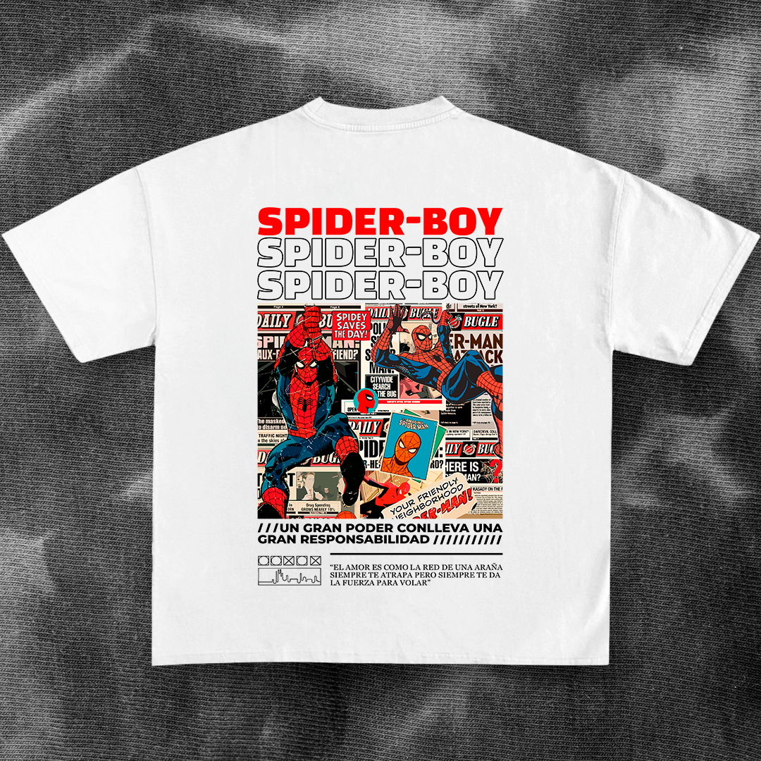 Spider-Boy - t-shirt design