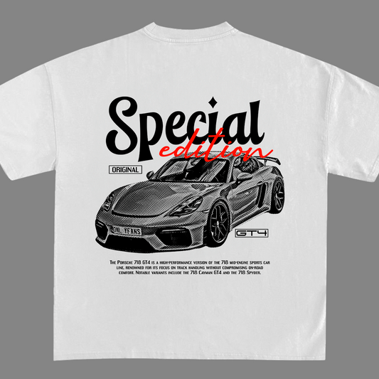 Special edition GT4 - t-shirt design template download
