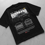 Car t-shirt design Chevrolet Silverado Trail Boss Z71