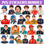 145 Stickers Bundle FOne - digital files