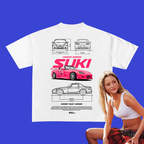 Honda Suki S2000 t-shirt design white version template