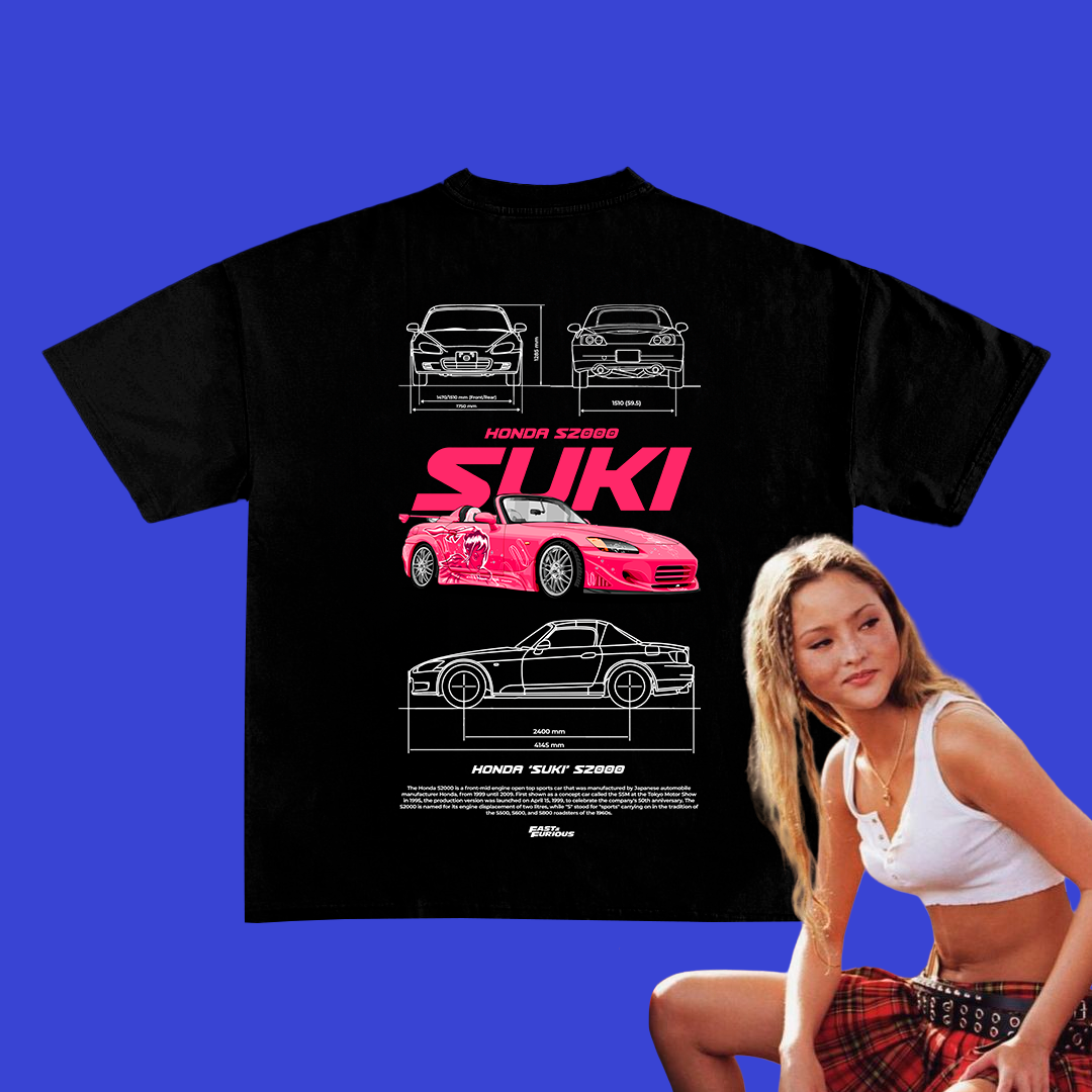 Honda Suki S2000 t-shirt design template
