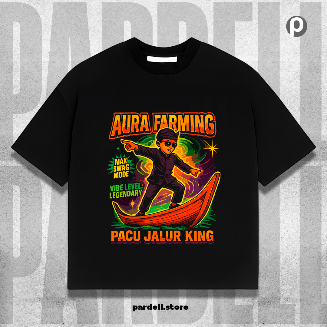 Aura Farming Boat Kid trending - t-shirt design - DIGITAL FILE SVG-PNG