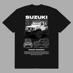 Template car Suzuki Samurai t-shirt design