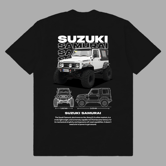 Template car Suzuki Samurai t-shirt design