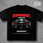 Spyder Represent - t-shirt design