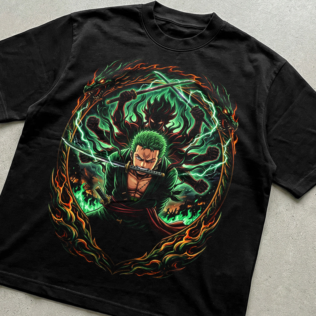 Digital illustration anime for print - t-shirt design PNG