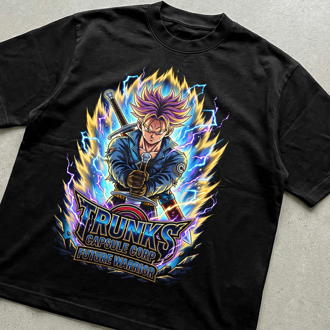 Digital illustration anime for print - t-shirt design PNG