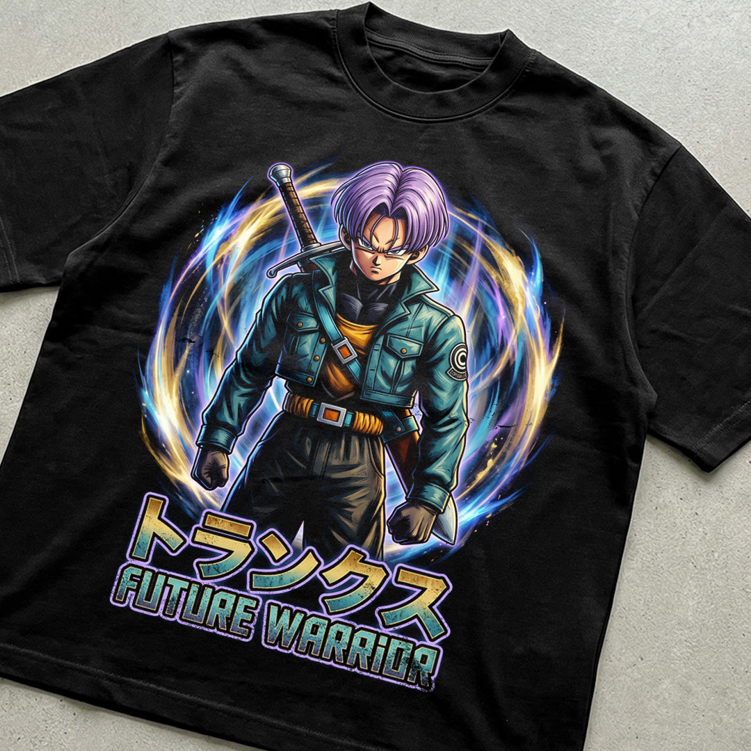 Digital illustration anime for print - t-shirt design PNG
