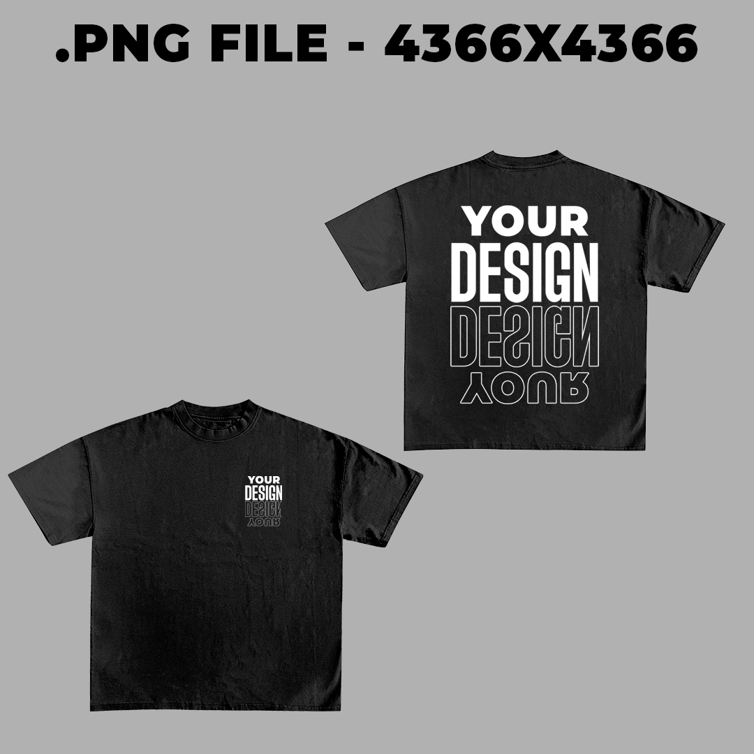 T-shirt Mockups for brand designs