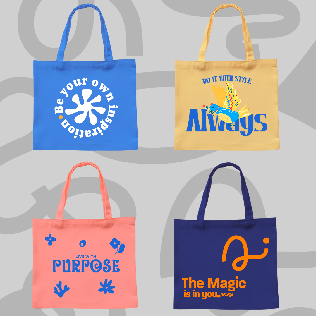 15 Tote bag designs to print.