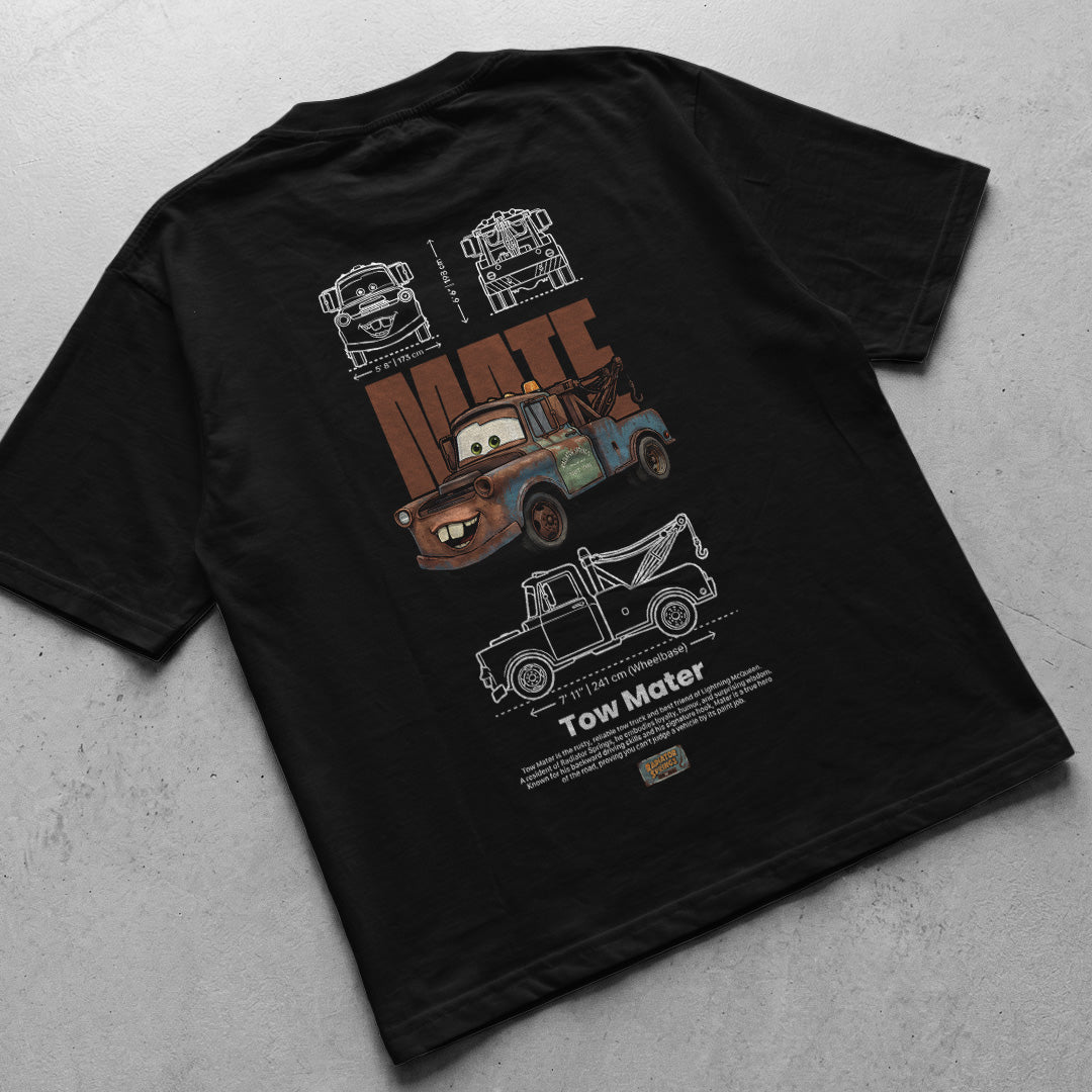 Cars t-shirt design Tow Mater