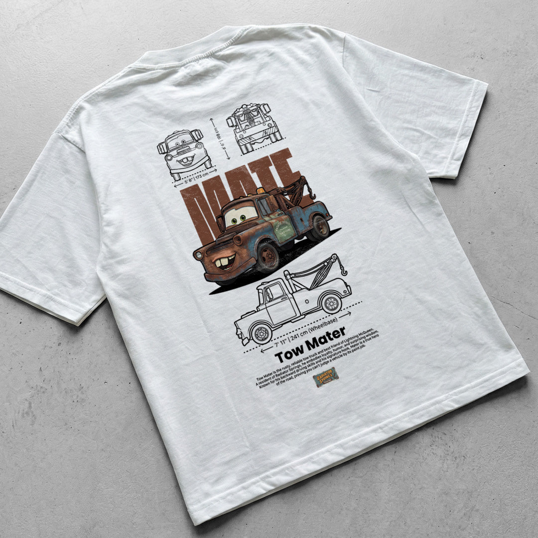 Cars t-shirt design Tow Mater