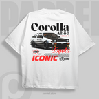 Template car Corolla AE86 - car t-shirt design