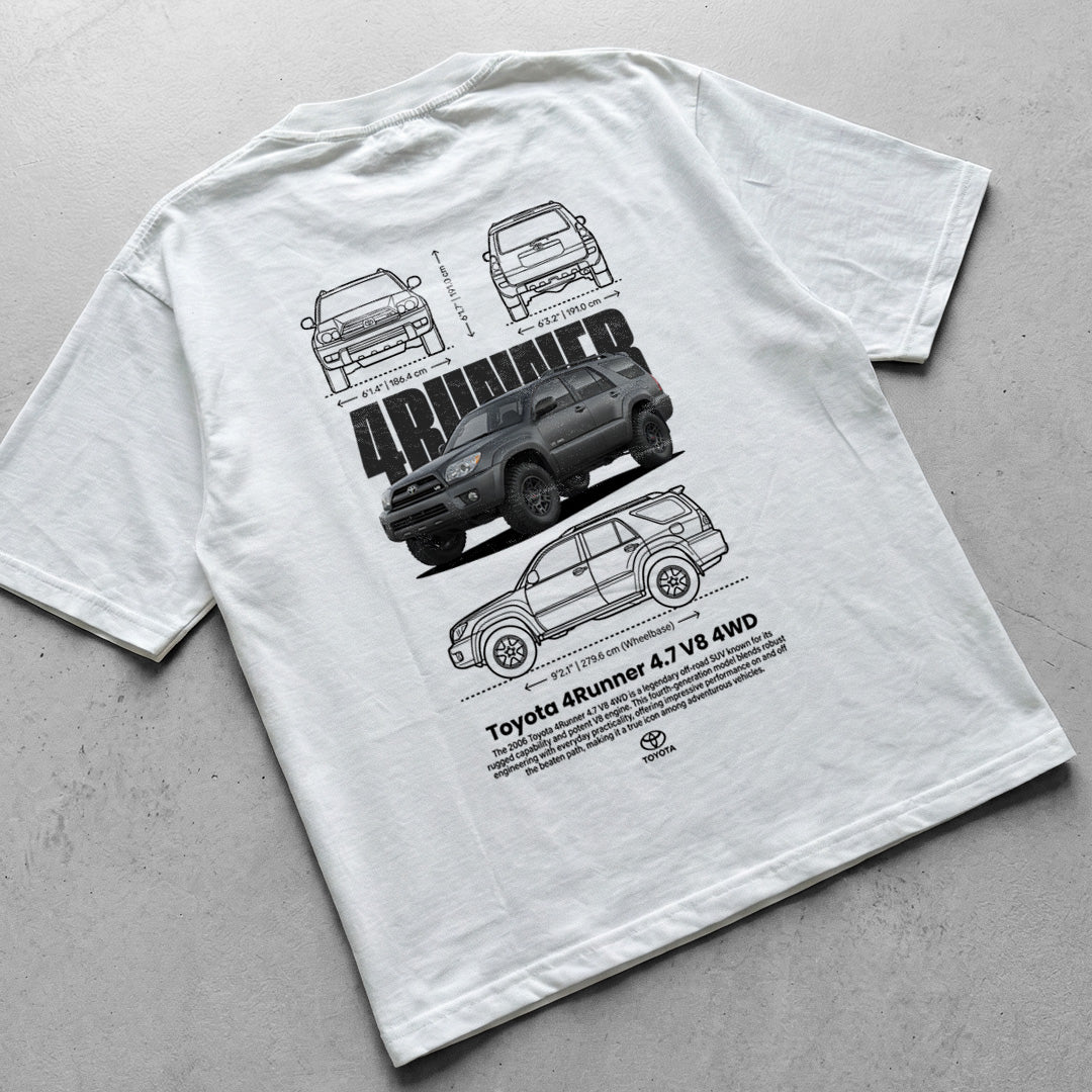 Car t-shirt design Toyota 4Runner 4.7