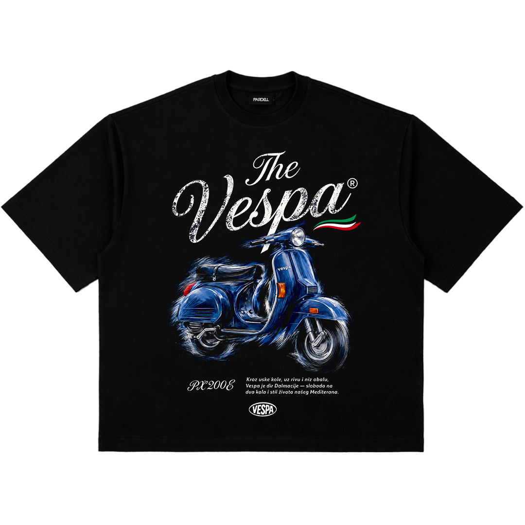 Digital File - Blue Vespa tshirt design