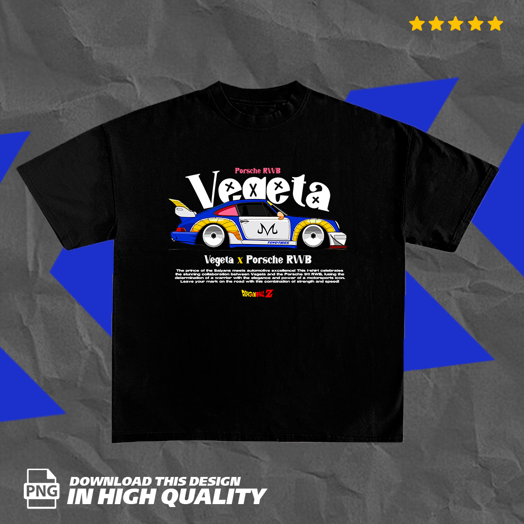 Car design for t-shirt graphic, vector for print