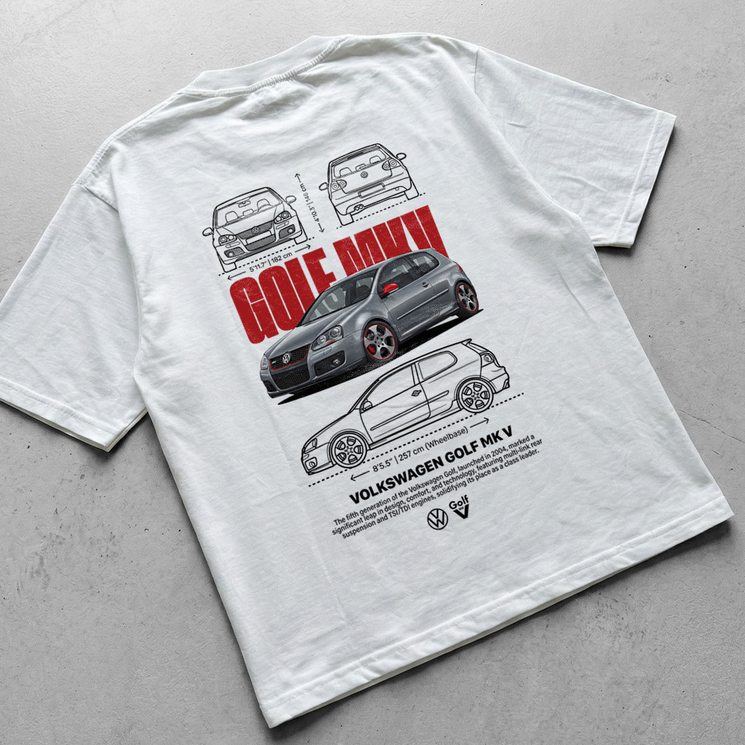 Car t-shirt design Volkswagen MKV