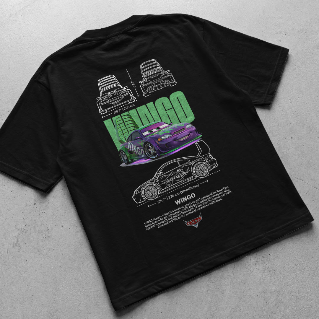 Car t-shirt design Wingo cars
