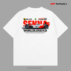 Ayrton Senna World Legend t-shirt design download