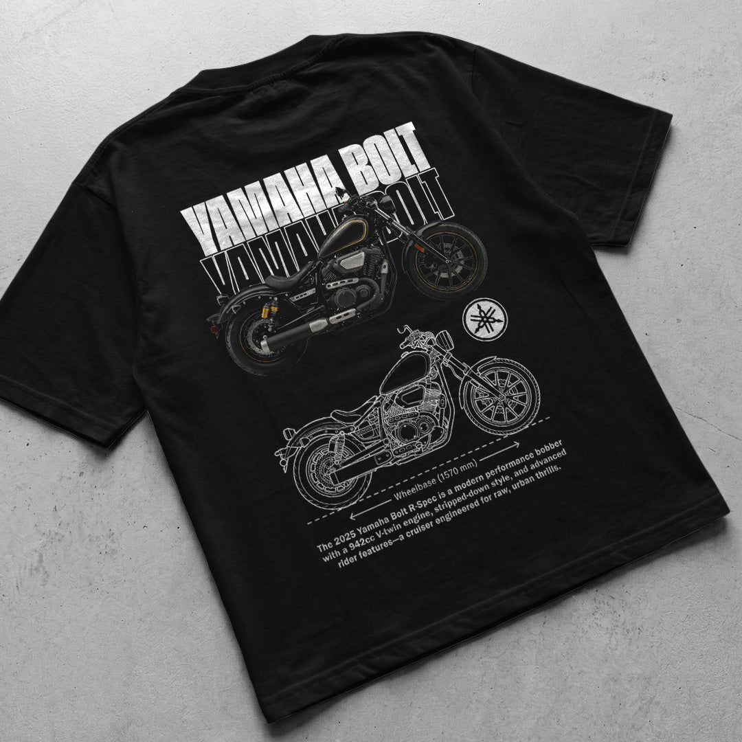 Motorcycle t-shirt design Yamaha Bolt R spec