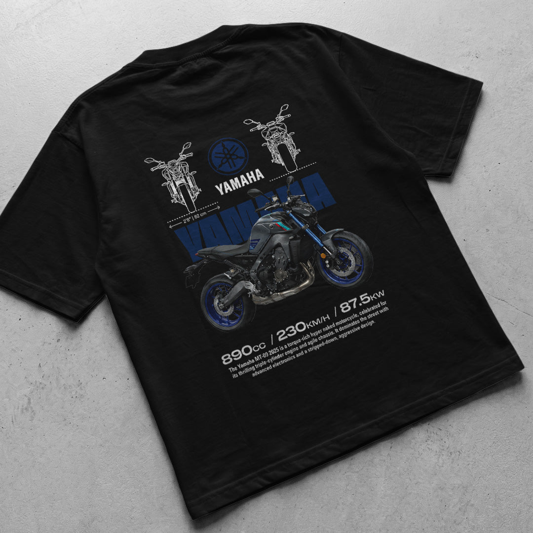 Motorcycle t-shirt design Yamaha MT-09