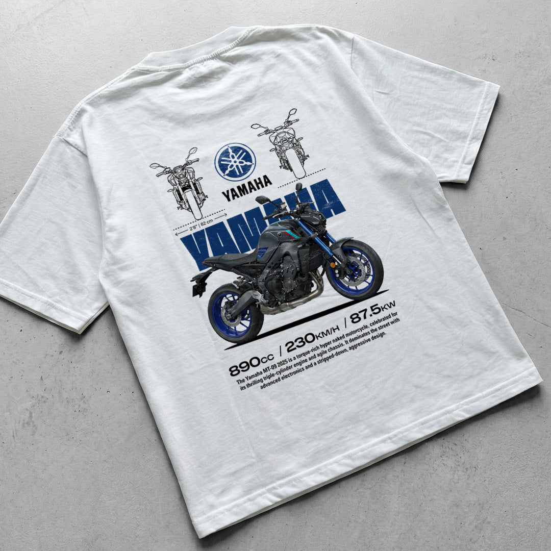 Motorcycle t-shirt design Yamaha MT-09