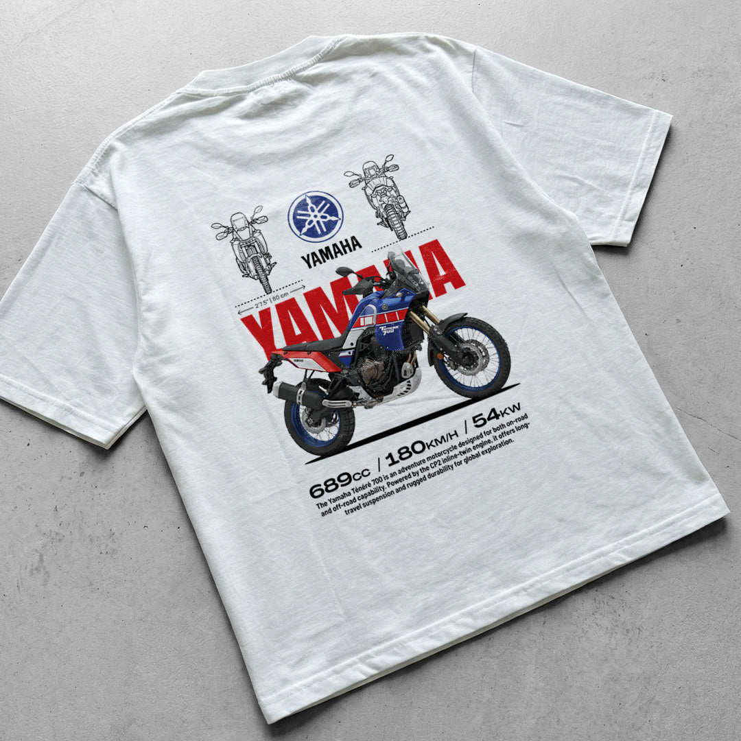 Motorcycle t-shirt design Yamaha Ténéré 700
