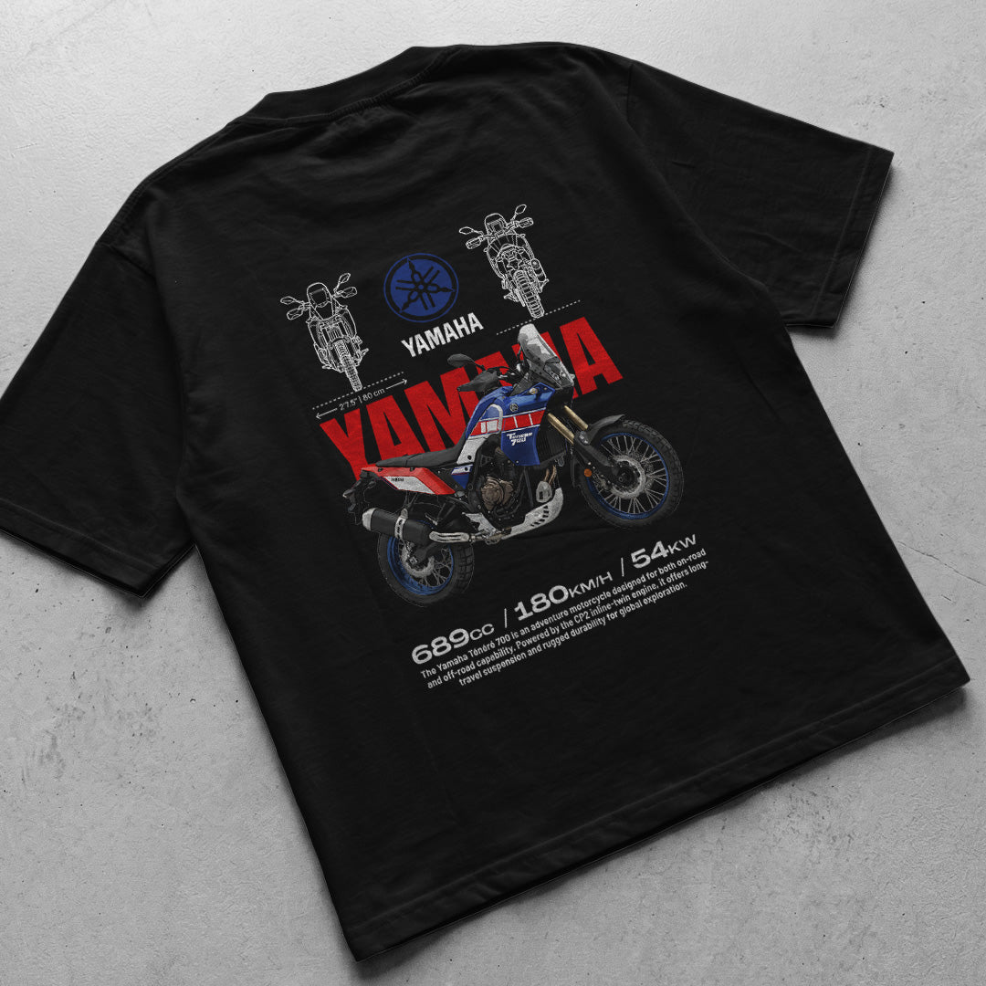 Motorcycle t-shirt design Yamaha Ténéré 700