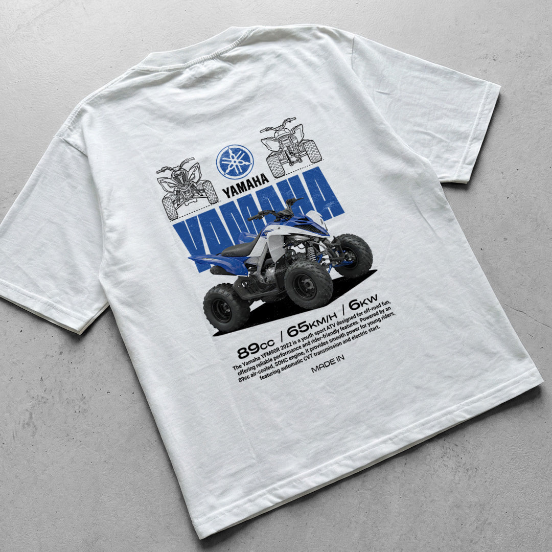 Motorcycle t-shirt design Yamaha YFM90R