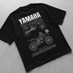 Motorcycle t-shirt design Yamaha YZ125