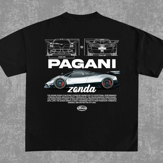 Pagani Zonda - t-shirt design